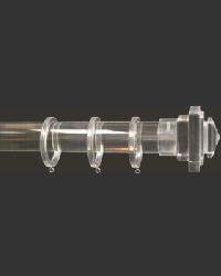 Clear Acrylic Curtain Rods Clear Acrylic Curtain Rods